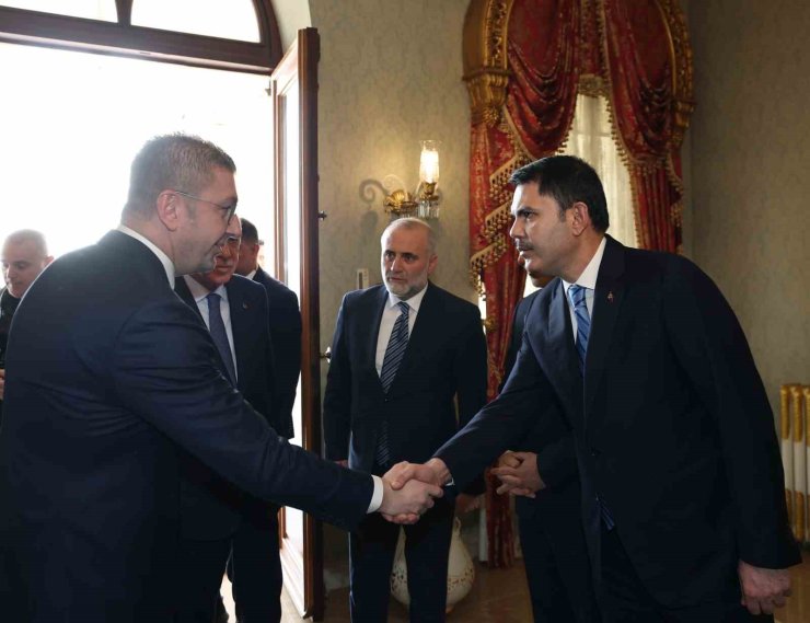 CUMHURBAŞKANI ERDOĞAN, KUZEY MAKEDONYA BAŞBAKANI MİCKOSKİ’Yİ KABUL ETTİ