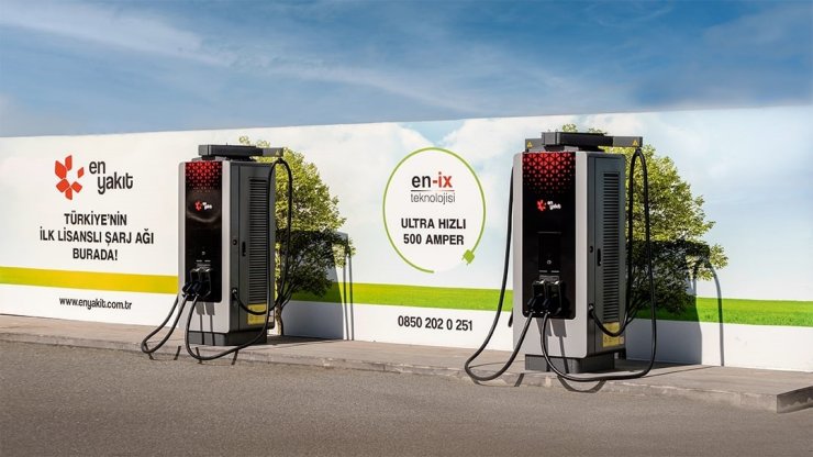 EN YAKIT, İSTANBUL-İZMİR OTOYOLU’NDA 4 YENİ ŞARJ İSTASYONUNU DEVREYE ALDI