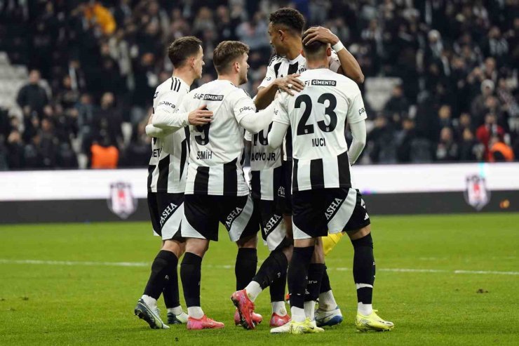 TRENDYOL SÜPER LİG: BEŞİKTAŞ: 2 - KAYSERİSPOR: 0 (MAÇ SONUCU)