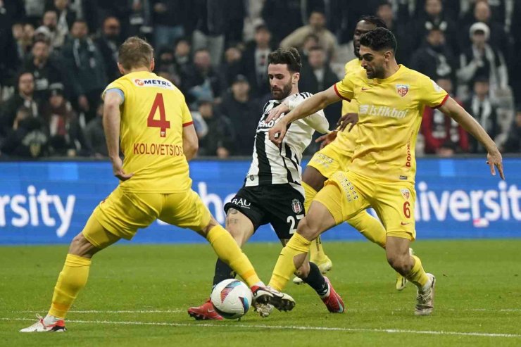 TRENDYOL SÜPER LİG: BEŞİKTAŞ: 2 - KAYSERİSPOR: 0 (MAÇ SONUCU)