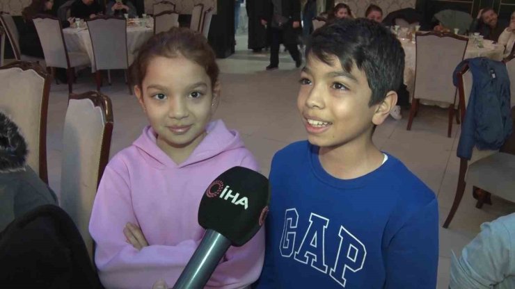 ÜMRANİYE’DE İLK İFTAR ÇOCUKLARLA BİRLİKTE YAPILDI