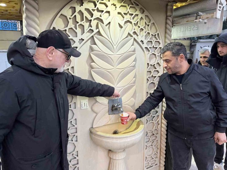 ESENLER’DE İFTAR ÇEŞMELERİ RAMAZAN BOYUNCA HİZMET VERİYOR