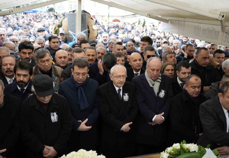 SANATÇI EDİP AKBAYRAM SON YOLCULUĞUNA UĞURLANDI