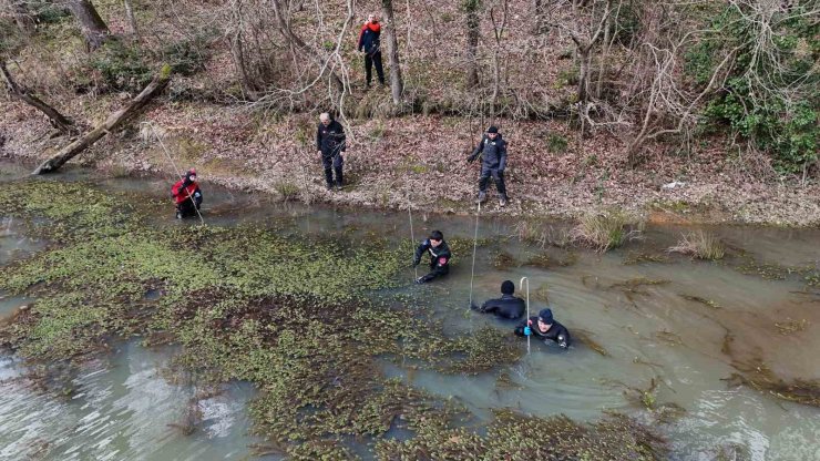 ECE GÜREL İÇİN GÖLETTE ARAMA ÇALIŞMASI BAŞLATILDI