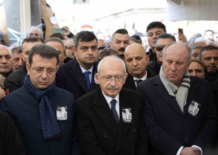 SANATÇI EDİP AKBAYRAM SON YOLCULUĞUNA UĞURLANDI