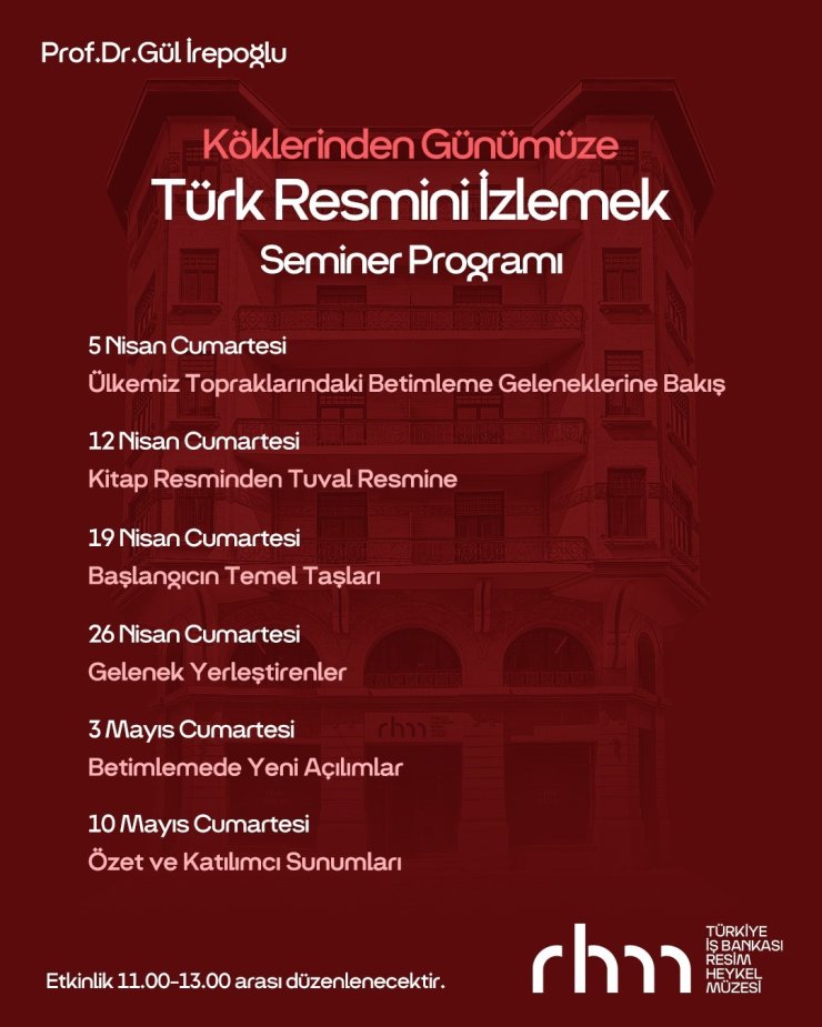 TÜRKİYE İŞ BANKASI RESİM HEYKEL MÜZESİ’NİN İLK SANAT TARİHİ SERTİFİKA PROGRAMI BAŞLIYOR