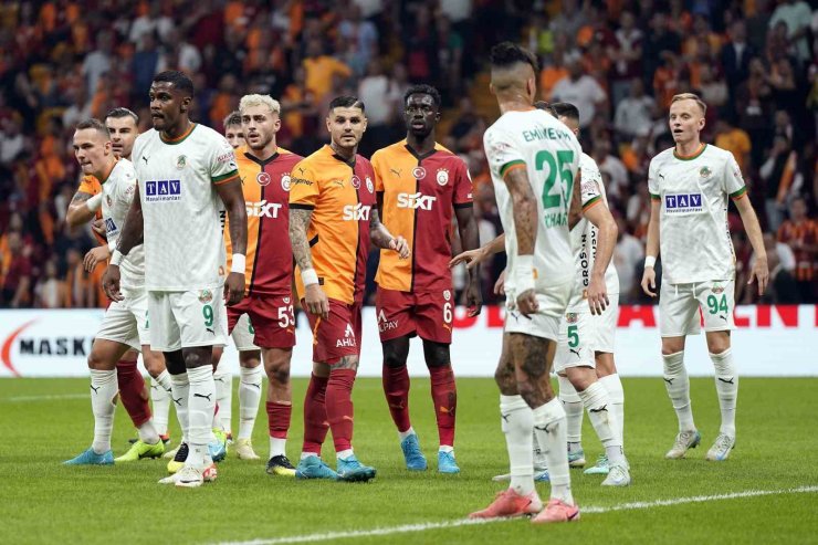 ALANYASPOR İLE GALATASARAY 18. RANDEVUDA