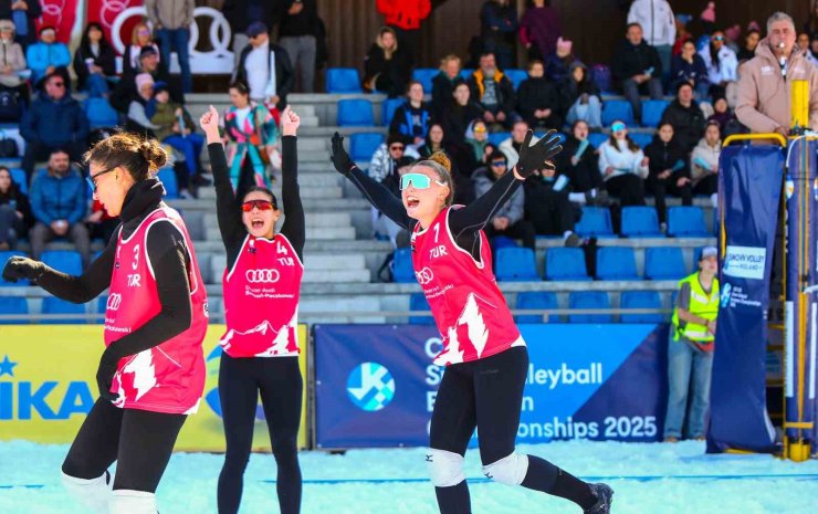 U20 KADIN KAR VOLEYBOLU MİLLİ TAKIMI, NAMAĞLUP AVRUPA ŞAMPİYONU