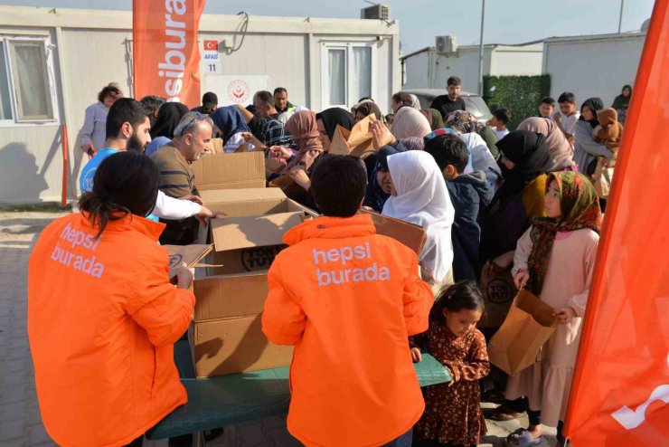 HEPSİBURADA, TOKTUT DERNEĞİ’YLE RAMAZAN’DA DEPREM BÖLGESİNDEKİ DAYANIŞMAYI BÜYÜTÜYOR