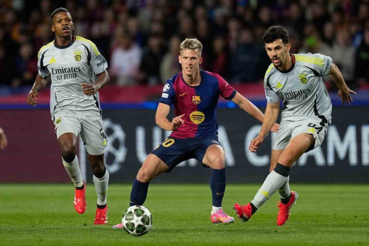 ŞAMPİYONLAR LİGİ’NDE İLK ÇEYREK FİNALİST BARCELONA