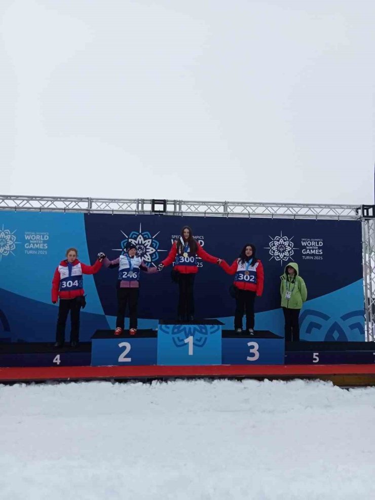 TORİNO 2025 ÖZEL OLİMPİYATLAR DÜNYA KIŞ OYUNLARI’NDA MİLLİLER İLK MADALYASINI KAZANDI