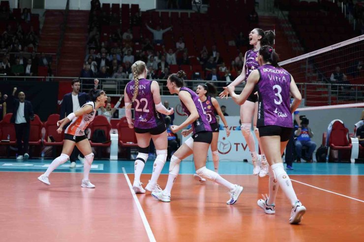 ECZACIBAŞI DYNAVİT, CEV ŞAMPİYONLAR LİGİ’NE VEDA ETTİ