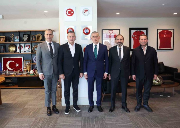 MARİJAN KUSTİC’TEN, TFF BAŞKANI HACIOSMANOĞLU’NA ZİYARET