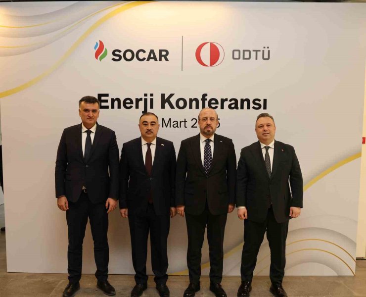 SOCAR TÜRKİYE VE ODTÜ İŞ BİRLİĞİYLE ’ENERJİ KONFERANSI’ DÜZENLENDİ