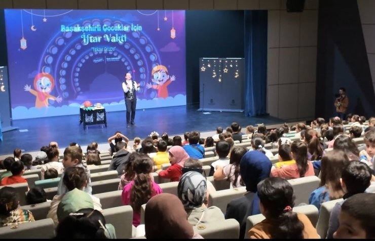 BAŞAKŞEHİR’DE 250 ÇOCUK TEKNE ORUCU PROGRAMINA KATILDI