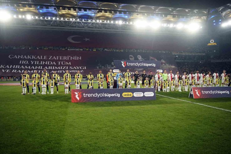 TRENDYOL SÜPER LİG: FENERBAHÇE: 0 - SAMSUNSPOR: 0 (MAÇ DEVAM EDİYOR)
