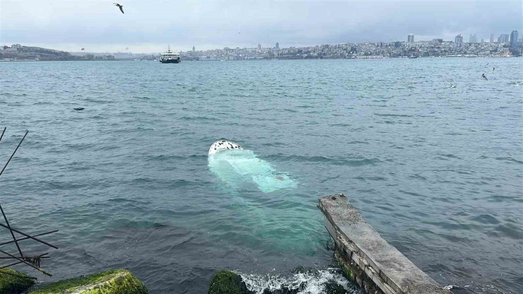ÜSKÜDAR’DA BALIKÇI TEKNESİ BATTI
