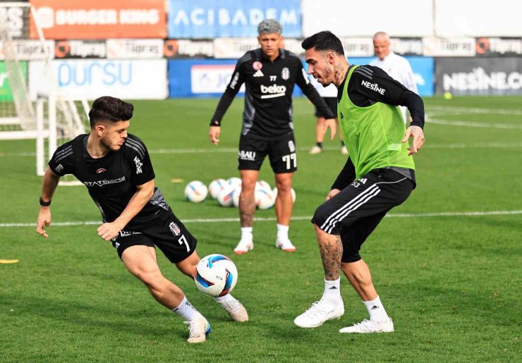 BEŞİKTAŞ’TA GALATASARAY MAÇI HAZIRLIKLARI DEVAM EDİYOR