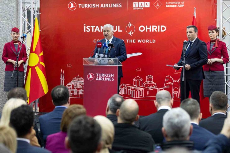 TÜRK HAVA YOLLARI’NIN OHRİD SEFERLERİ BAŞLADI