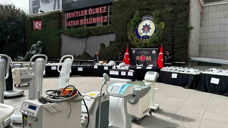 İSTANBUL’DA 235 MİLYON LİRALIK KAÇAK İLAÇ OPERASYONU