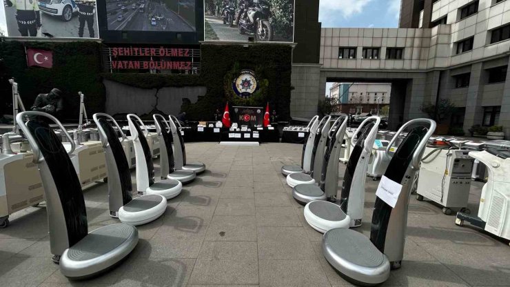 İSTANBUL’DA 235 MİLYON LİRALIK KAÇAK İLAÇ OPERASYONU