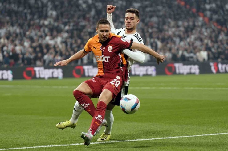 TRENDYOL SÜPER LİG: BEŞİKTAŞ: 1 - GALATASARAY: 1 (İLK YARI)