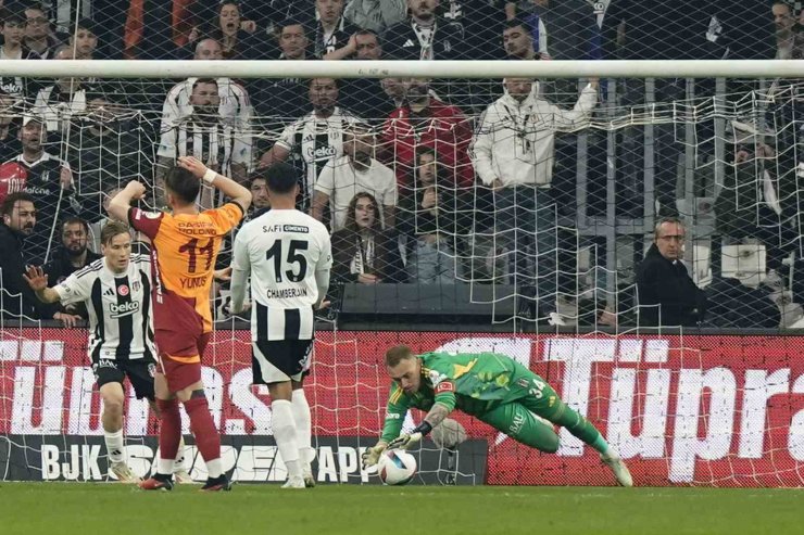 TRENDYOL SÜPER LİG: BEŞİKTAŞ: 1 - GALATASARAY: 1 (İLK YARI)