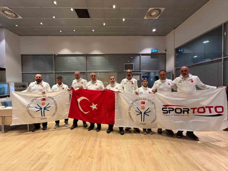 ÖZEL SPORCULAR KAYAK MİLLİ TAKIMI, DÜNYA ŞAMPİYONASI İÇİN FRANSA’YA GİTTİ