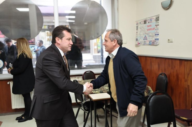 SİLİVRİ BELEDİYE BAŞKANI BALCIOĞLU BAYRAM ZİYARETLERİNE DEVAM EDİYOR