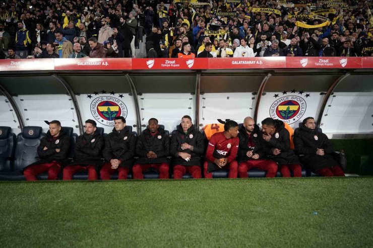 ZİRAAT TÜRKİYE KUPASI: FENERBAHÇE: 0 - GALATASARAY: 1 (MAÇ DEVAM EDİYOR)