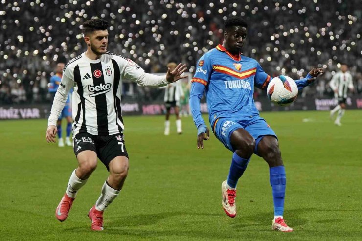 ZİRAAT TÜRKİYE KUPASI: BEŞİKTAŞ: 1 - GÖZTEPE: 1 (İLK YARI)