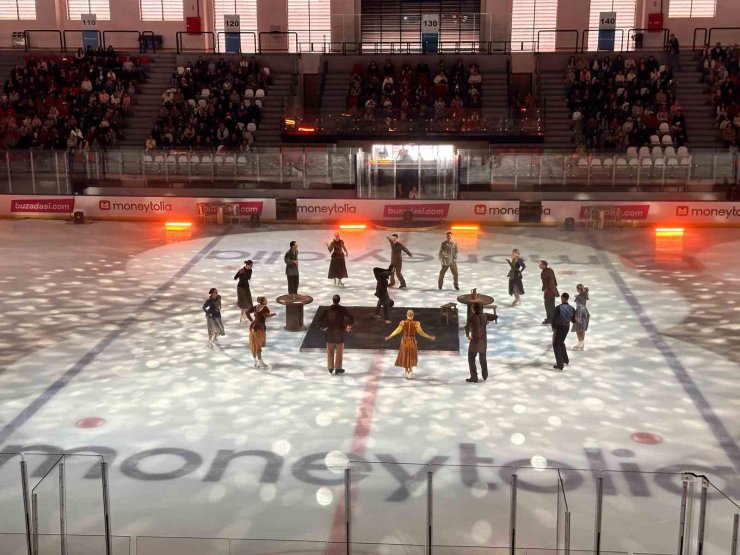 CİNDERELLA ON ICE GÖSTERİSİNİN İLKİ, ZEYTİNBURNU BUZ ADASI’NDA SEYİRCİYLE BULUŞTU
