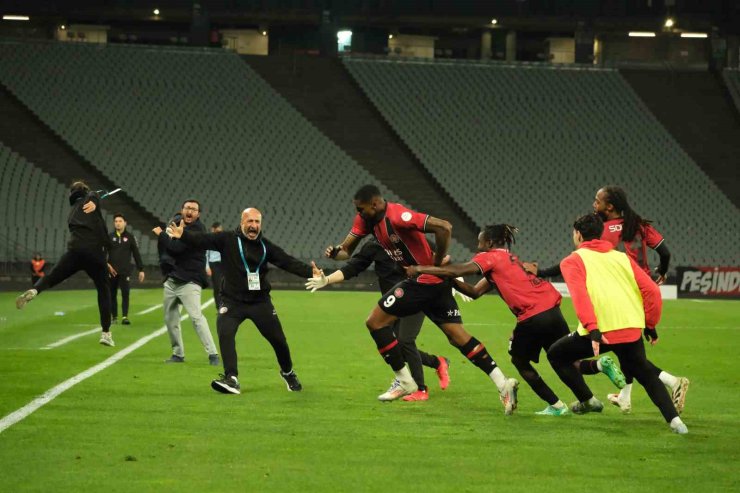 TRENDYOL 1. LİG: FATİH KARAGÜMRÜK: 1 - ERZURUMSPOR FK: 0