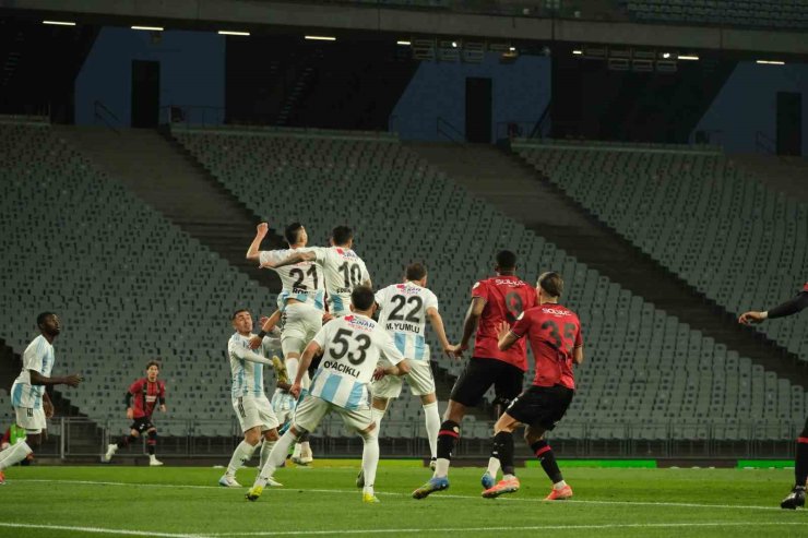 TRENDYOL 1. LİG: FATİH KARAGÜMRÜK: 1 - ERZURUMSPOR FK: 0