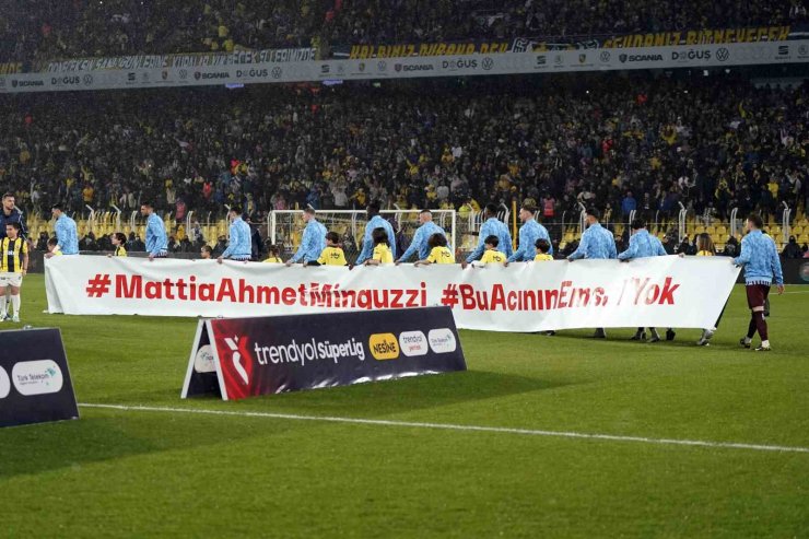 TRENDYOL SÜPER LİG: FENERBAHÇE: 0 - TRABZONSPOR: 1 (İLK YARI)