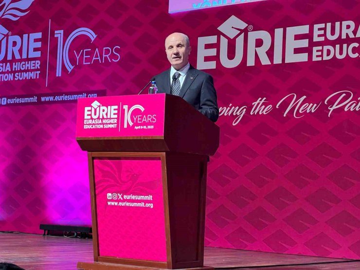 10. EURIE AVRASYA YÜKSEKÖĞRETİM ZİRVESİ BAŞLADI