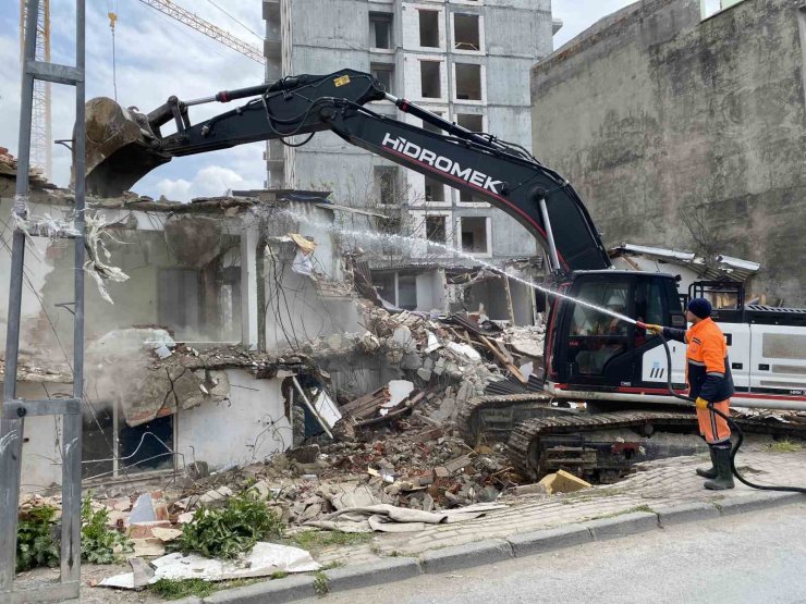 BAŞAKŞEHİR ZİYA GÖKALP MAHALLESİ’NDE KENTSEL DÖNÜŞÜM ÇALIŞMASI DEVAM EDİYOR