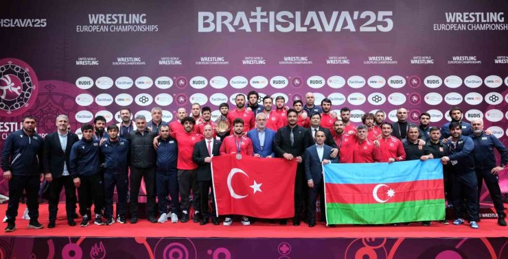 SERBEST GÜREŞ MİLLİ TAKIMI, AVRUPA ÜÇÜNCÜSÜ