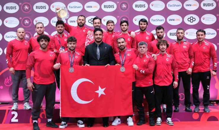 SERBEST GÜREŞ MİLLİ TAKIMI, AVRUPA ÜÇÜNCÜSÜ