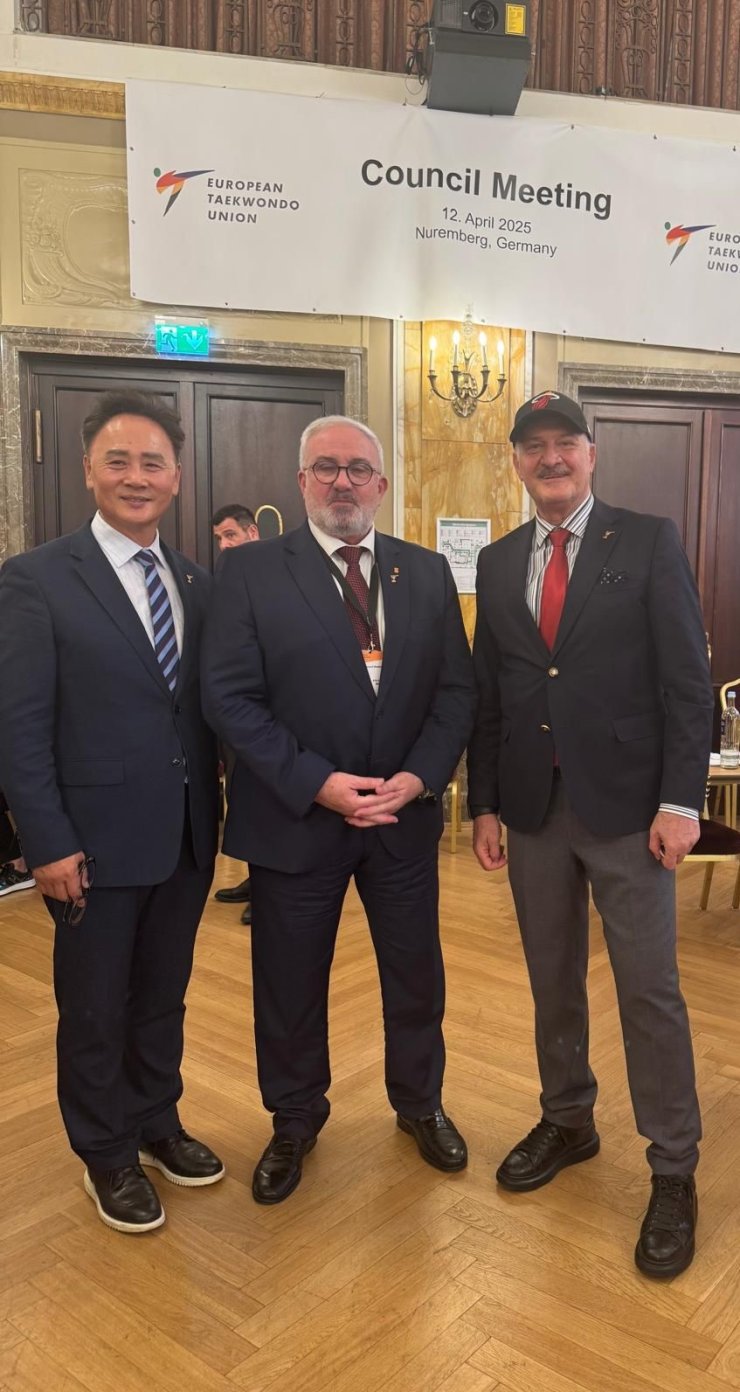METİN ŞAHİN, YENİDEN AVRUPA TAEKWONDO FEDERASYONU ASBAŞKANLIĞI GÖREVİNE SEÇİLDİ