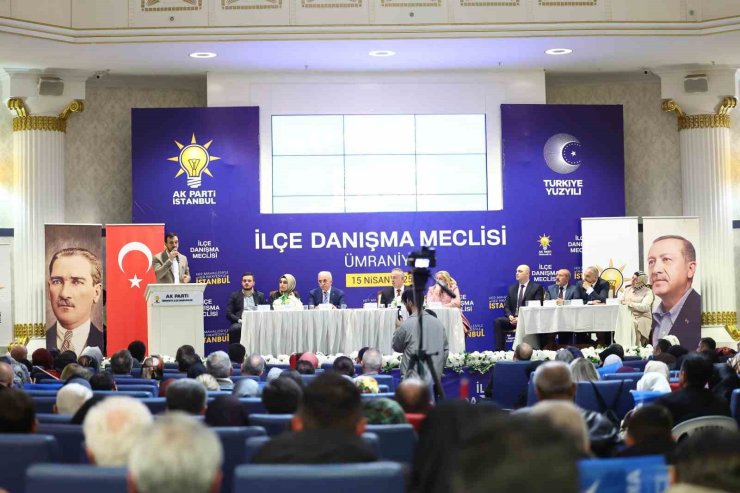 AK PARTİ İSTANBUL SAHAYA İNİYOR