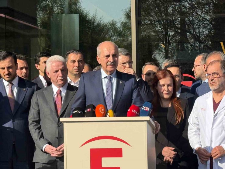 TBMM BAŞKANI KURTULMUŞ: "(SIRRI SÜREYYA ÖNDER) ŞU ANDA DURUMU CİDDİYETİNİ KORUYOR"