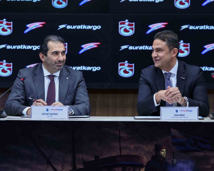 SÜRAT KARGO, TRABZONSPOR’UN RESMİ TAŞIMA SPONSORU OLDU