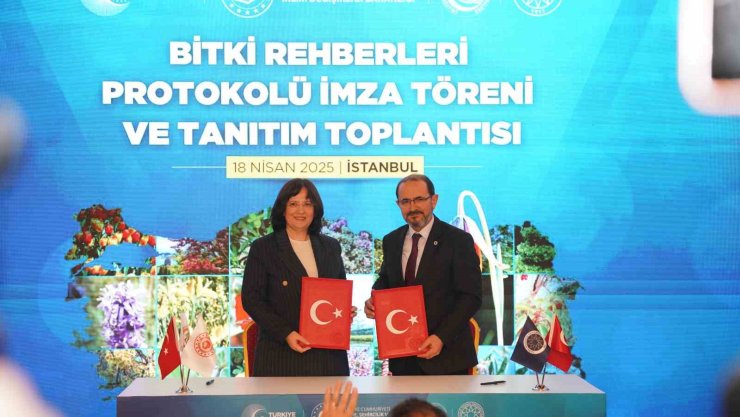 BİTKİ REHBERLERİ PROTOKOLÜ İMZA TÖRENİ VE TANITIM TOPLANTISI YAPILDI