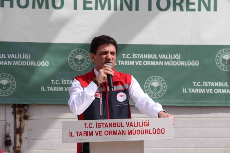 SİLİVRİ’DE AYÇİÇEĞİ VE KURU FASULYE TOHUM TEMİNİ TÖRENİ GERÇEKLEŞTİRİLDİ