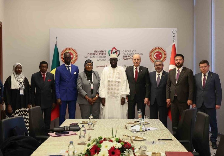 TBMM BAŞKANI KURTULMUŞ, İSTANBUL’DA SENEGAL ULUSAL MECLİSİ BAŞKANI NDİAYE İLE GÖRÜŞTÜ