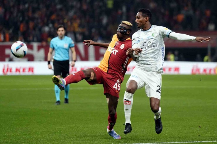 TRENDYOL SÜPER LİG: GALATASARAY: 1 - BODRUM FK: 0 (İLK YARI)