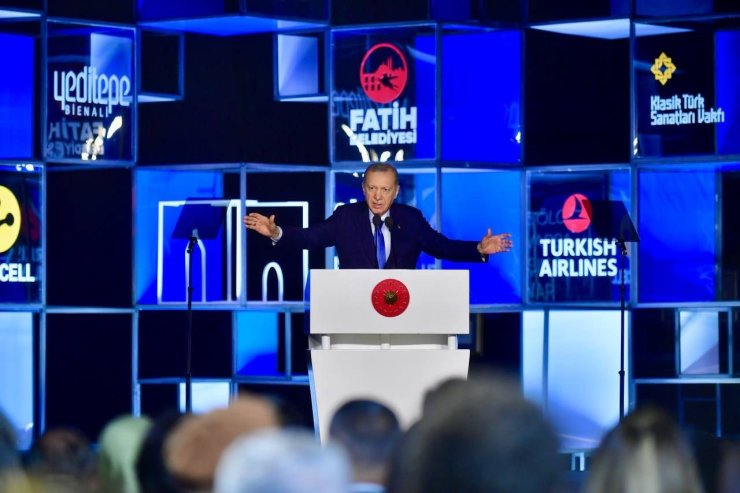 3. ULUSLARARASI YEDİTEPE BİNEALİ SANATSEVERLERLE BULUŞTU