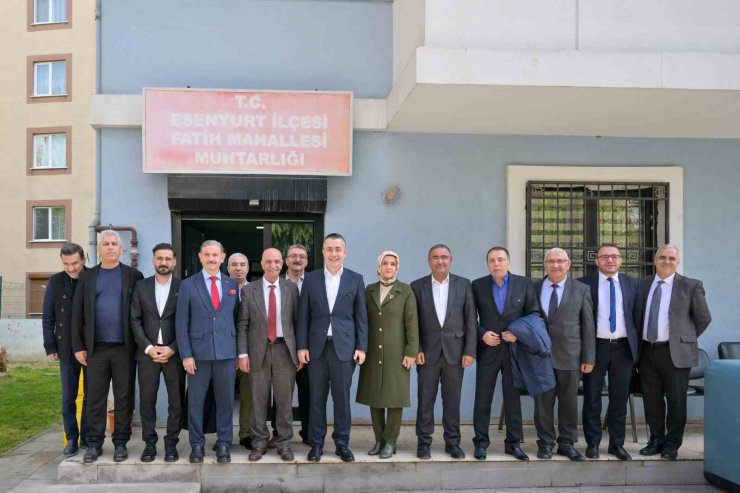 ESENYURT BELEDİYE BAŞKANVEKİLİ AKSOY’DAN FATİH MAHALLESİ’NE ZİYARET