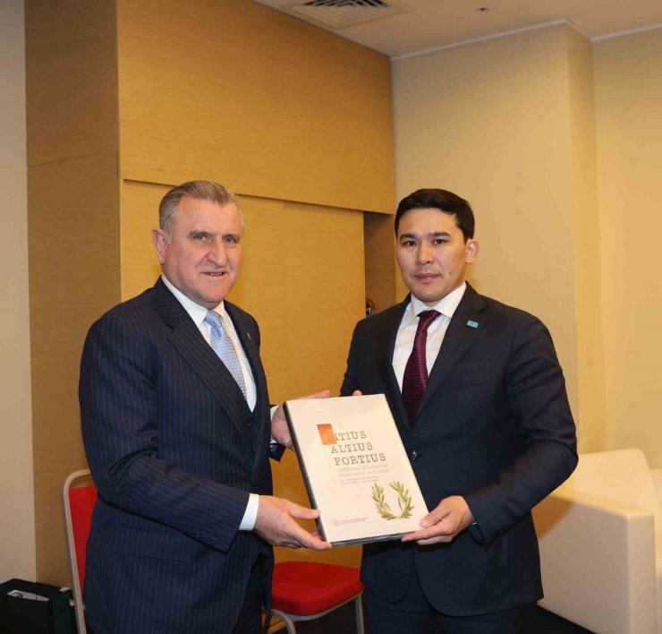 BAKAN BAK, RUSYA’DA MEVKİDAŞI DEGTYAREV İLE GÖRÜŞTÜ